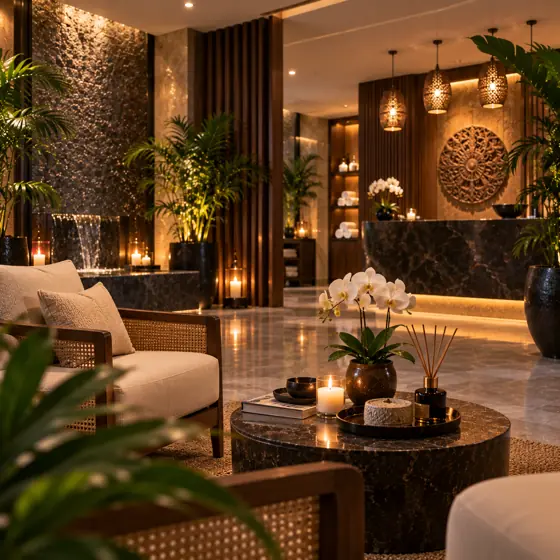 Seating area at Loulou Asfar Spa