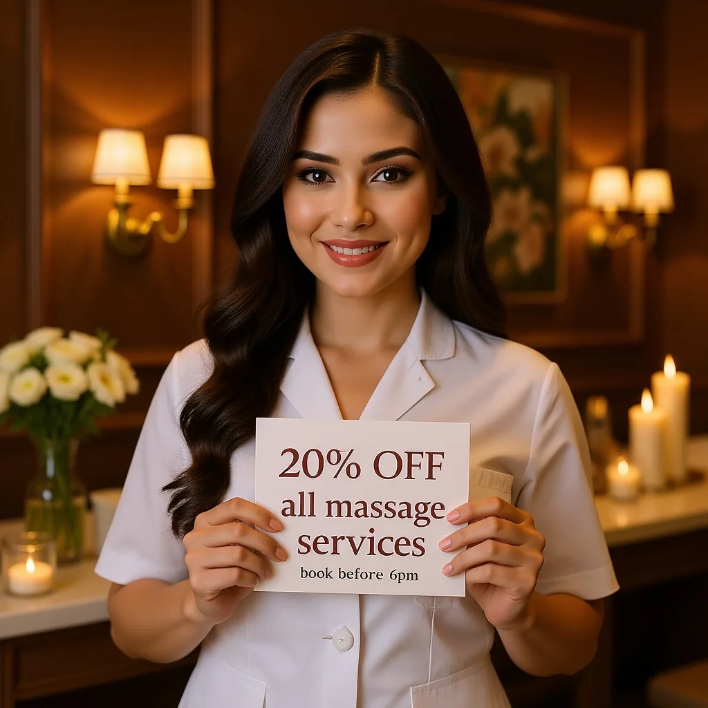 20% off all massage services