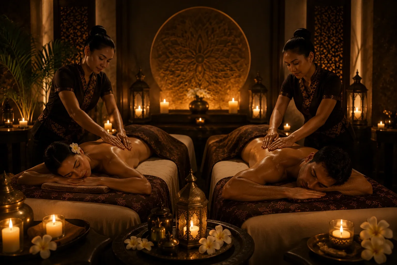 Couples massage Abu Dhabi private room