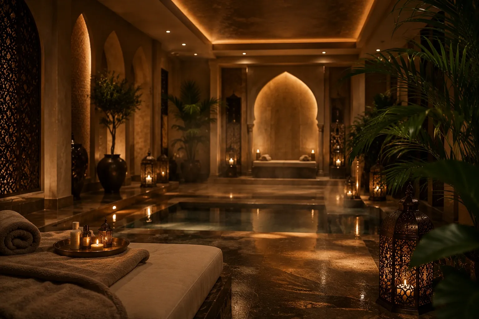 Loulou Asfar Spa Abu Dhabi luxury spa interior